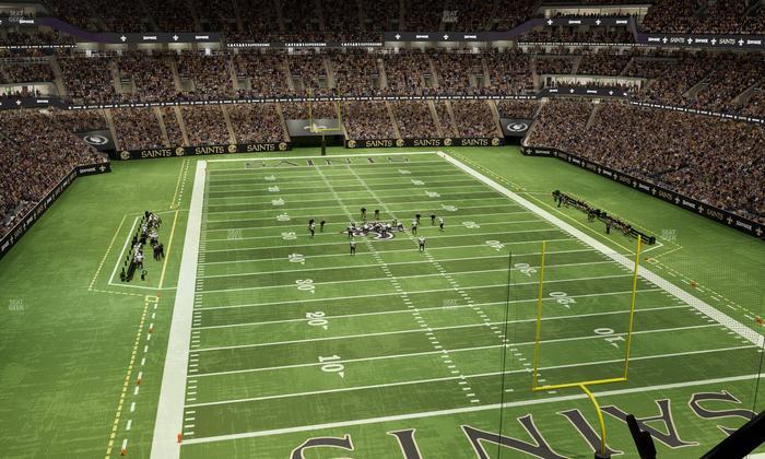 Caesars Superdome - Section 603 Seat View