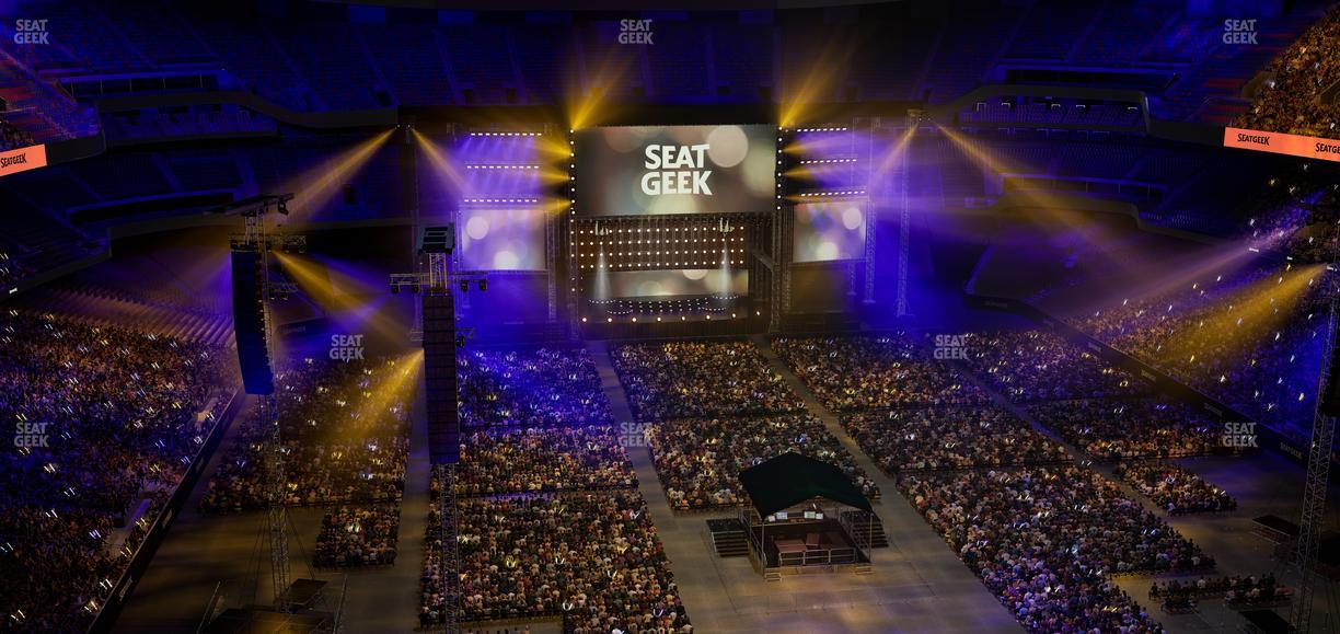 Caesars Superdome - Section 603 Seat View