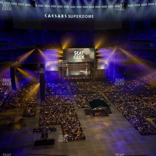 Caesars Superdome - Section 603 Seat View
