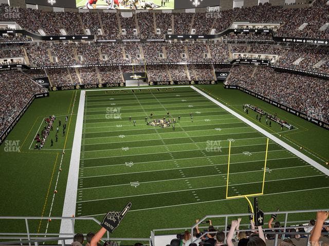 Caesars Superdome - Section 603 Seat View
