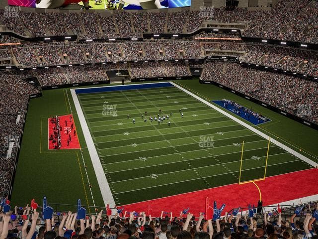 Caesars Superdome - Section 604 Seat View