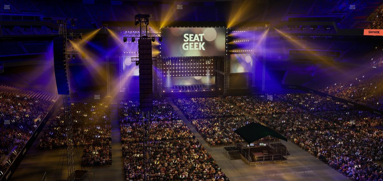 Caesars Superdome - Section 604 Seat View