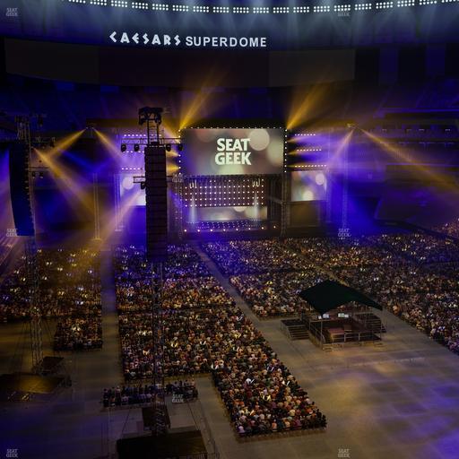 Caesars Superdome - Section 604 Seat View