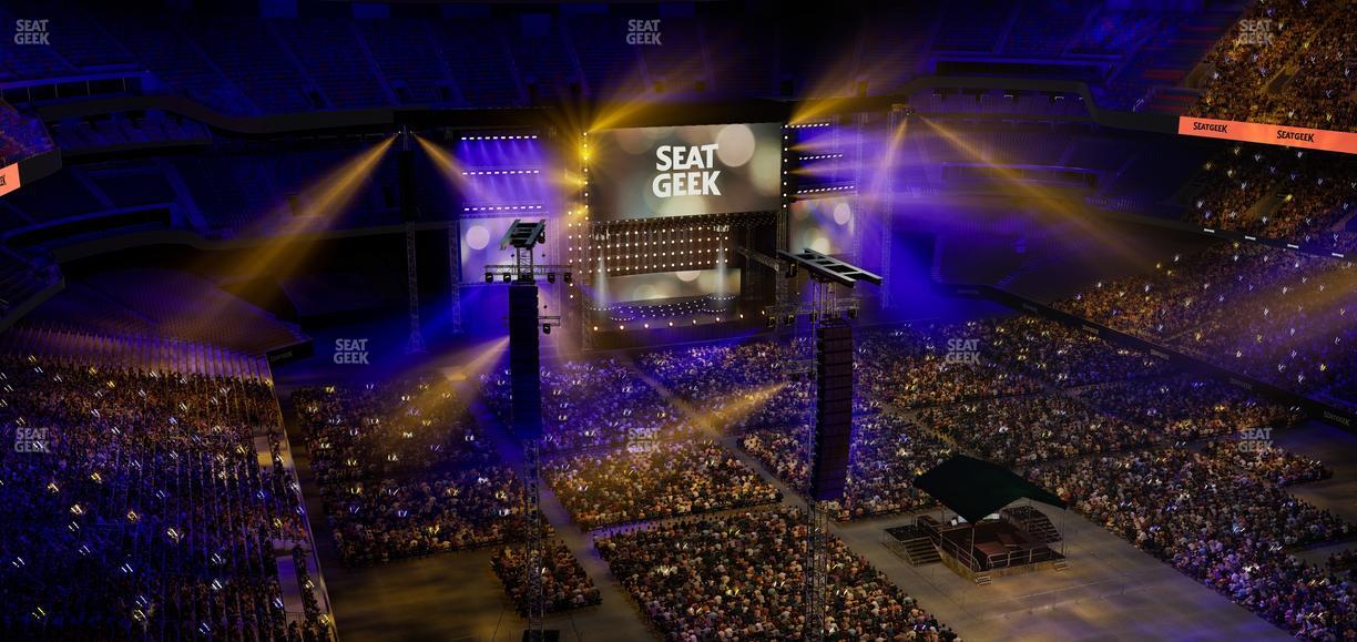 Caesars Superdome - Section 605 Seat View