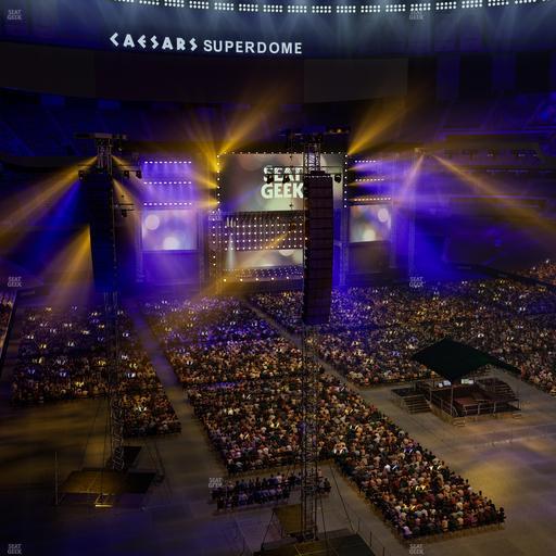 Caesars Superdome - Section 605 Seat View