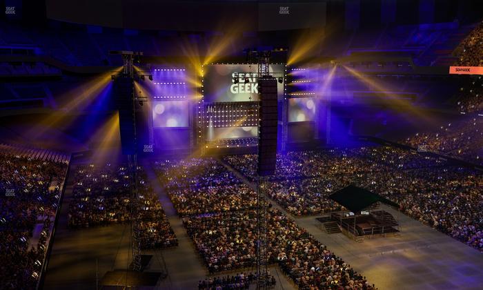 Caesars Superdome - Section 605 Seat View