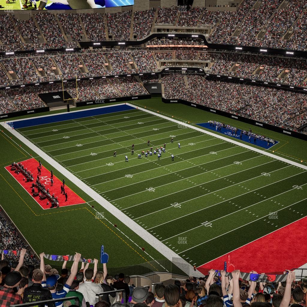 Caesars Superdome - Section 606 Seat View