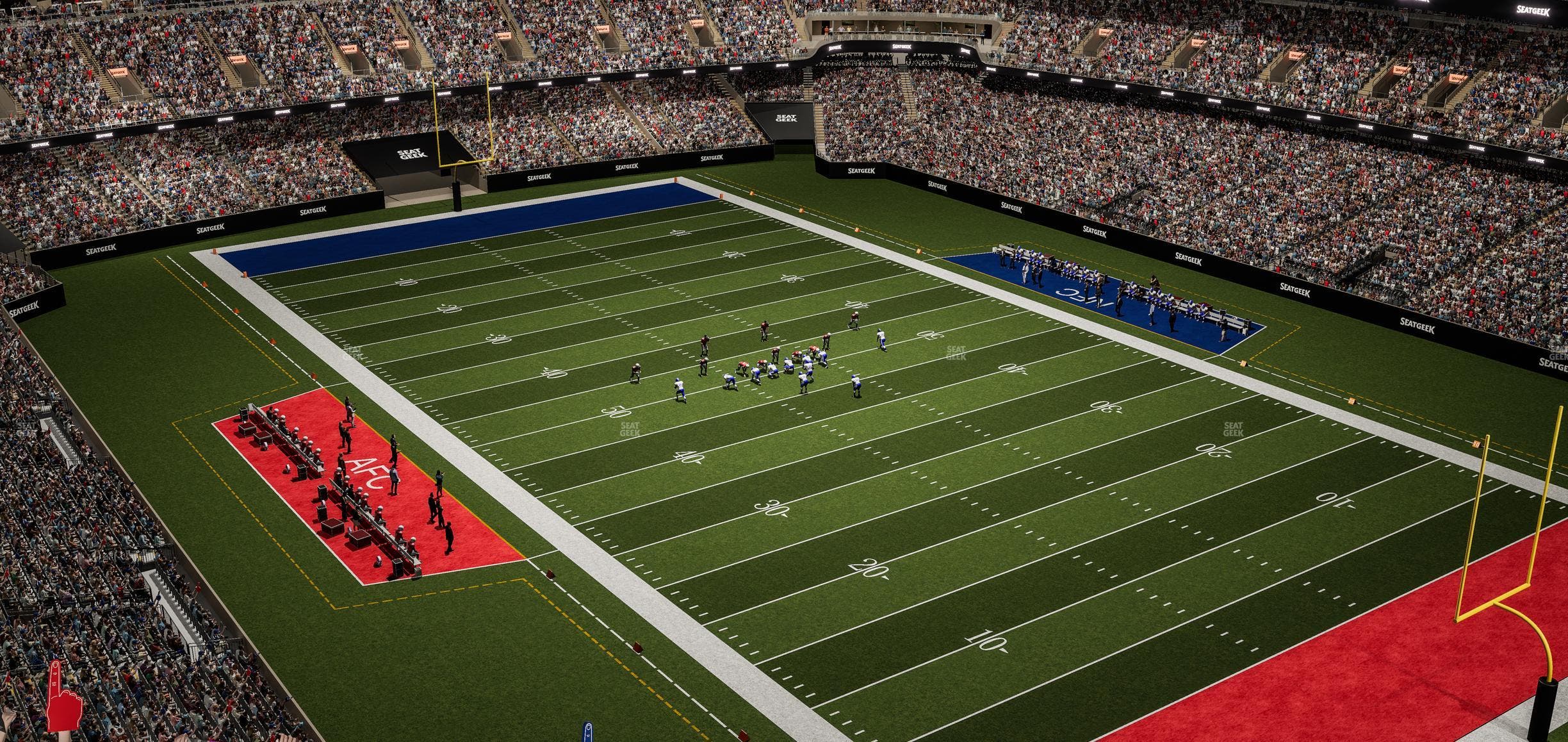 Caesars Superdome - Section 606 Seat View