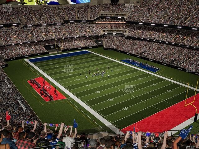 Caesars Superdome - Section 606 Seat View