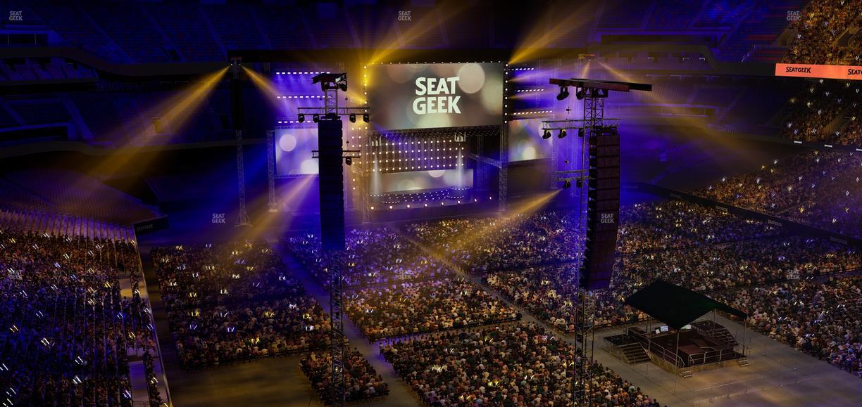 Caesars Superdome - Section 606 Seat View