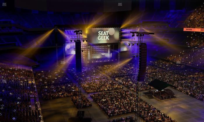 Caesars Superdome - Section 606 Seat View