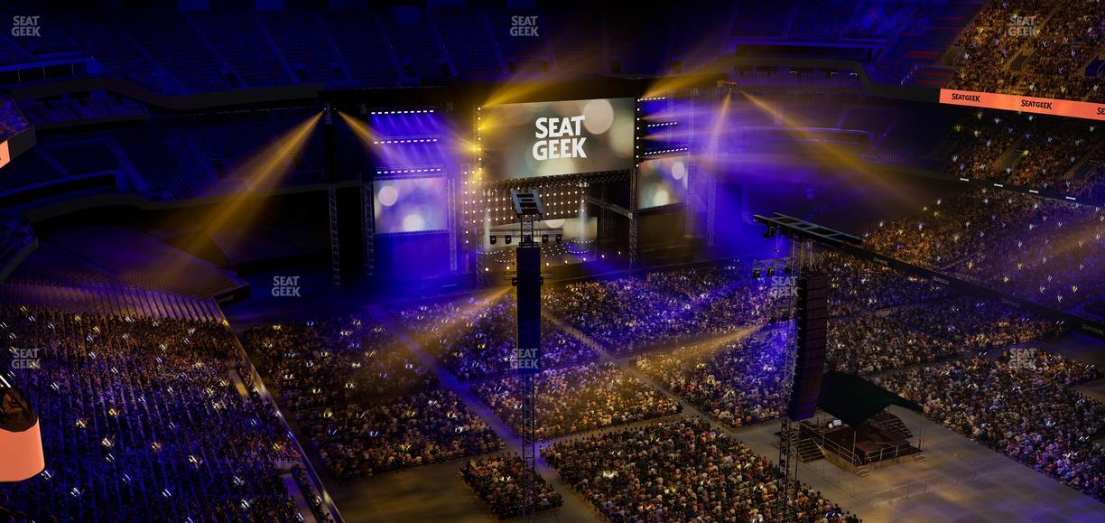 Caesars Superdome - Section 606 Seat View