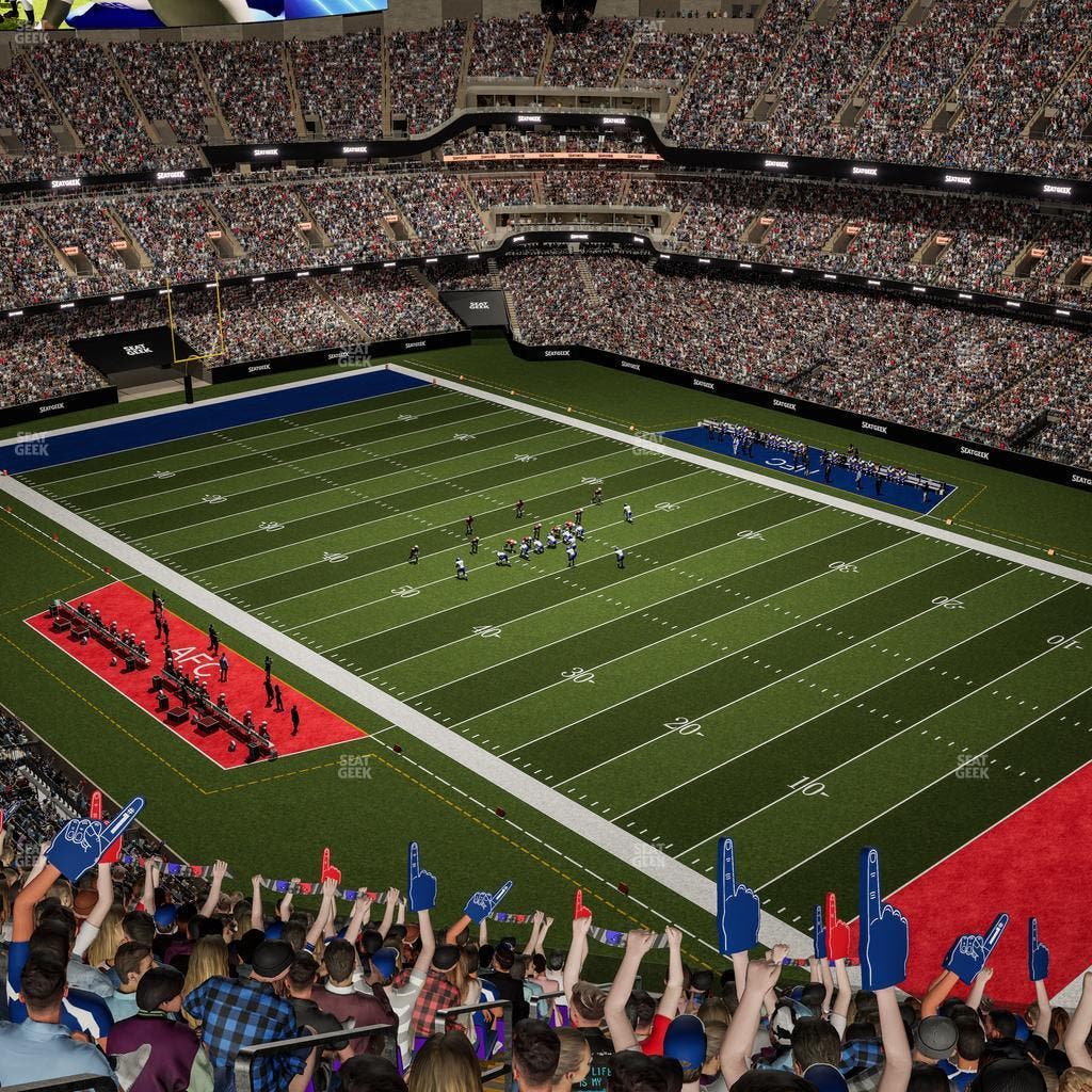 Caesars Superdome - Section 607 Seat View