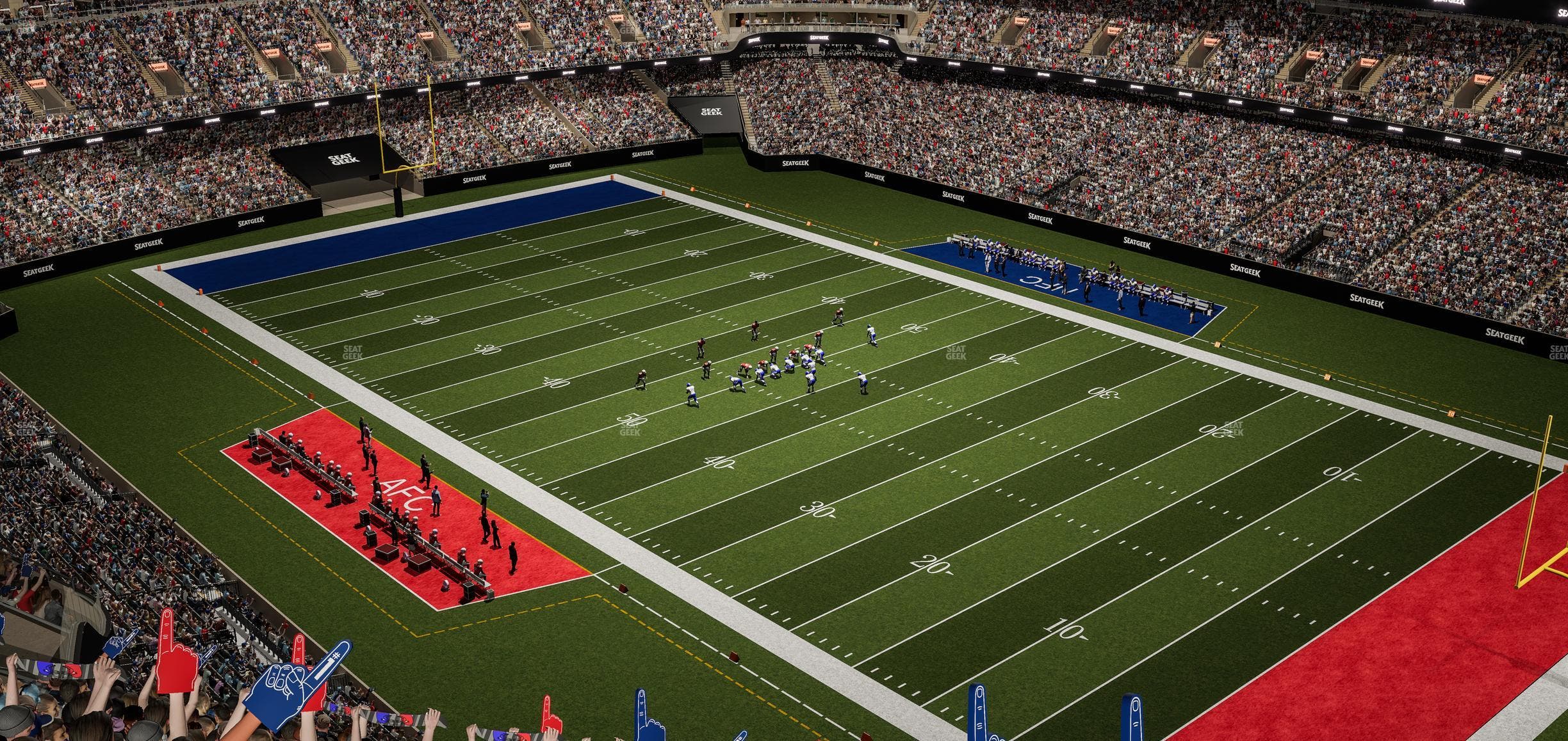 Caesars Superdome - Section 607 Seat View