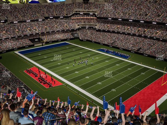 Caesars Superdome - Section 607 Seat View Caesars Superdome - Section 607 Seat View