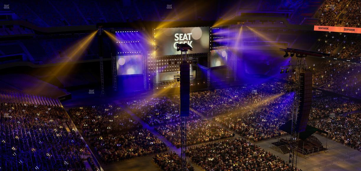 Caesars Superdome - Section 607 Seat View