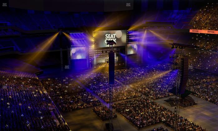Caesars Superdome - Section 607 Seat View