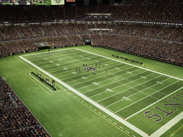 Caesars Superdome - Section 607 Seat View