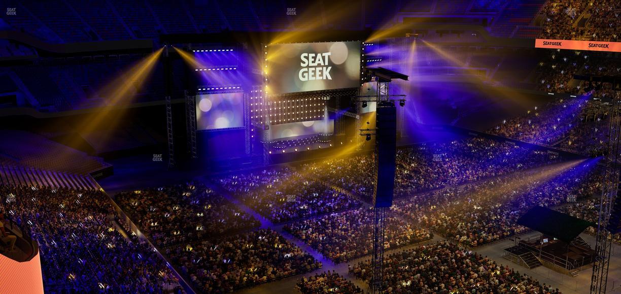 Caesars Superdome - Section 608 Seat View