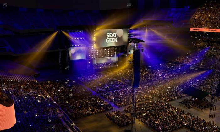 Caesars Superdome - Section 608 Seat View