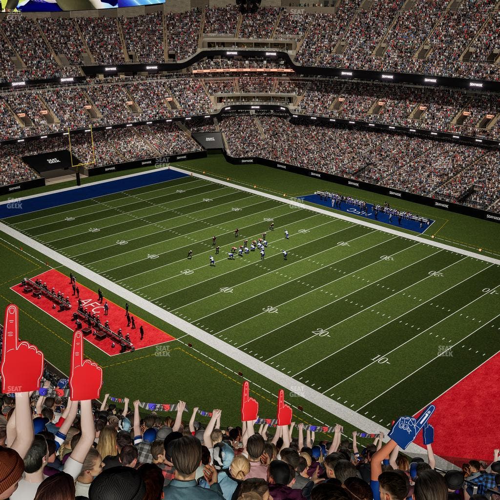 Caesars Superdome - Section 608 Seat View