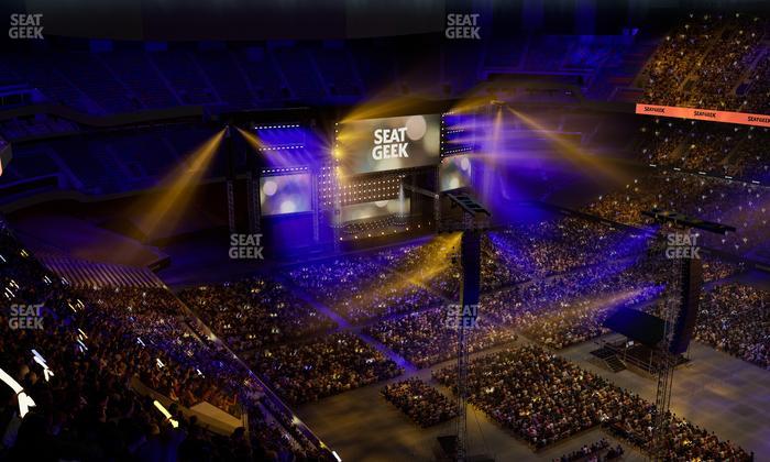 Caesars Superdome - Section 608 Seat View