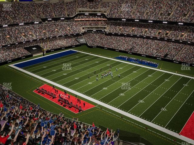 Caesars Superdome - Section 609 Wc Seat View