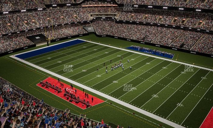 Caesars Superdome - Section 609 Wc Seat View