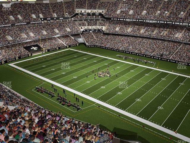Caesars Superdome - Section 609 Wc Seat View