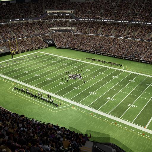 Caesars Superdome - Section 609 Wc Seat View