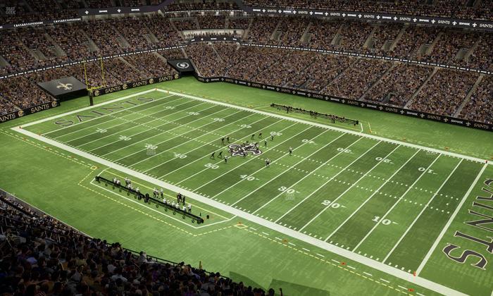 Caesars Superdome - Section 609 Wc Seat View