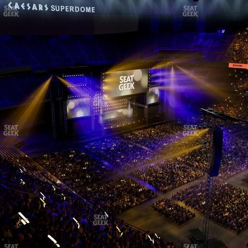 Caesars Superdome - Section 609 Wc Seat View