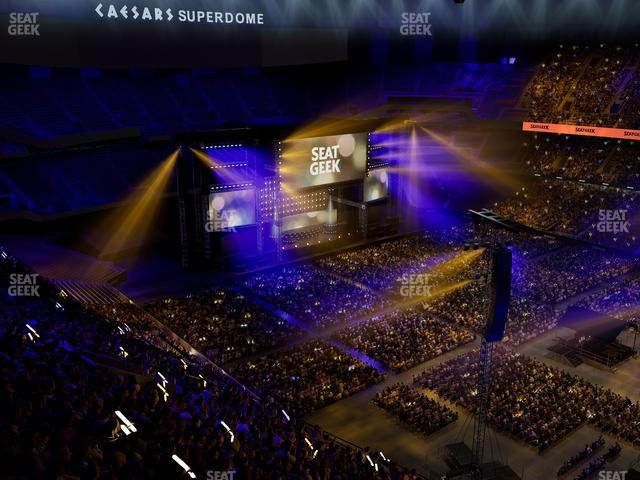 Caesars Superdome - Section 609 Wc Seat View Caesars Superdome - Section 609 Wc Seat View