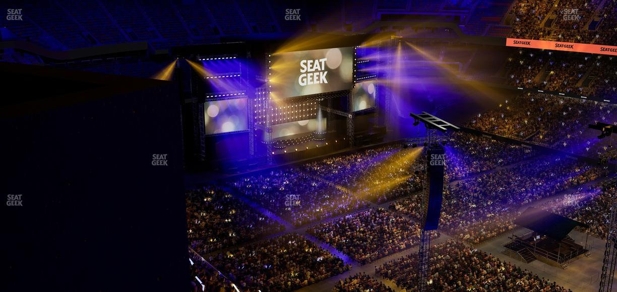 Caesars Superdome - Section 609 Seat View