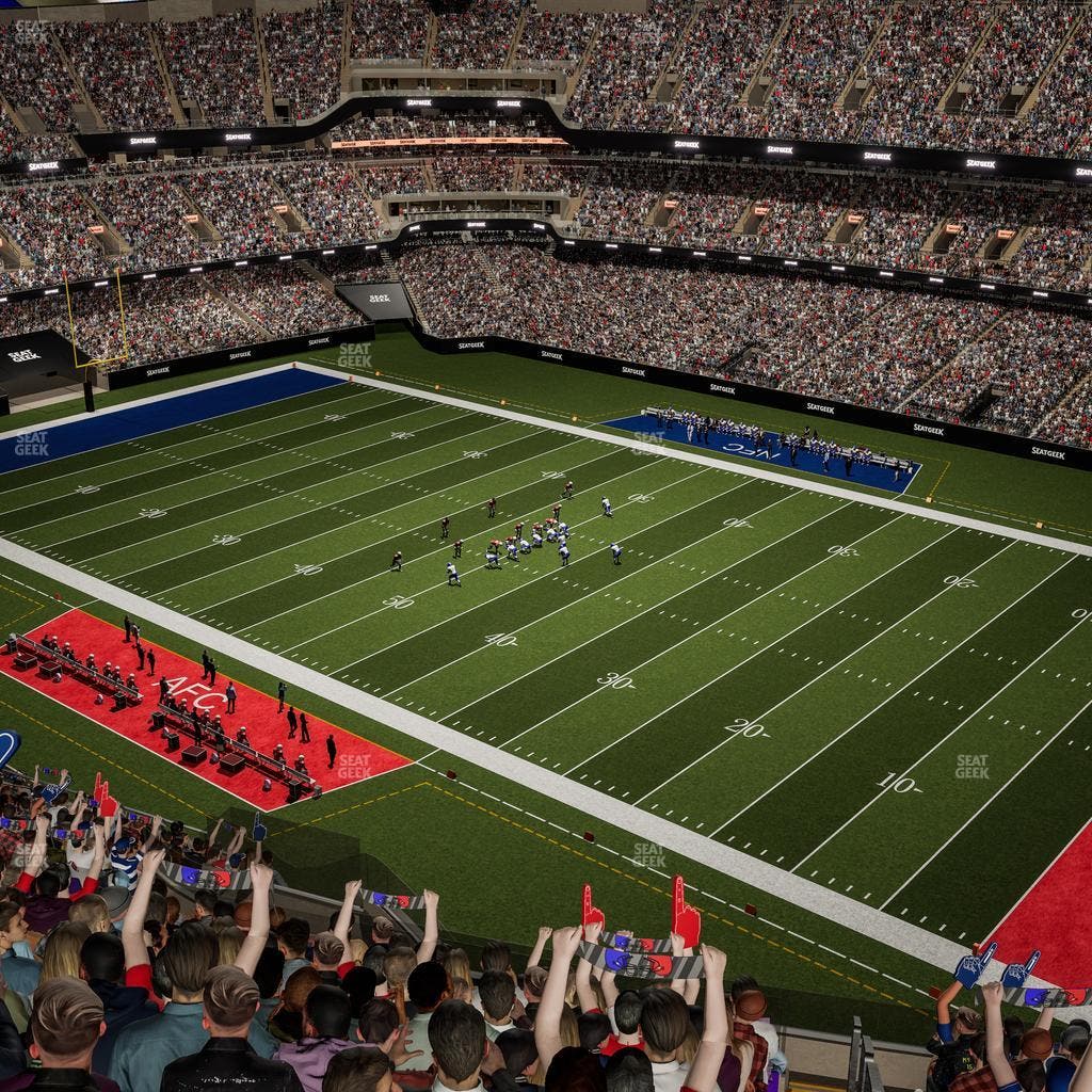 Caesars Superdome - Section 609 Seat View