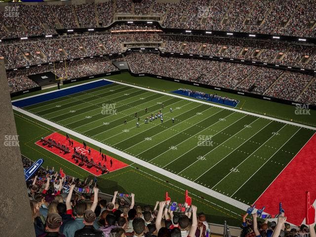 Caesars Superdome - Section 609 Seat View