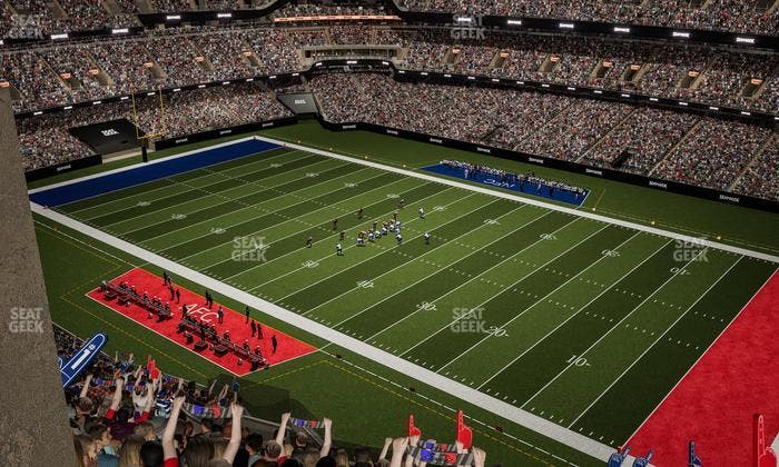 Caesars Superdome - Section 609 Seat View