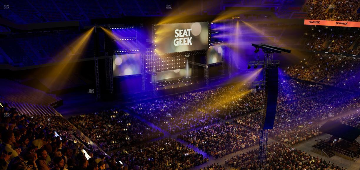 Caesars Superdome - Section 609 Seat View