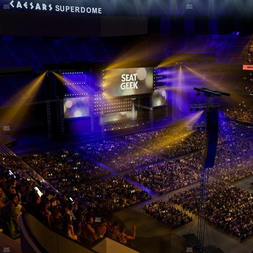 Caesars Superdome - Section 609 Seat View