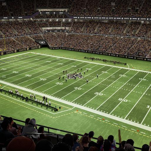 Caesars Superdome - Section 610 Seat View