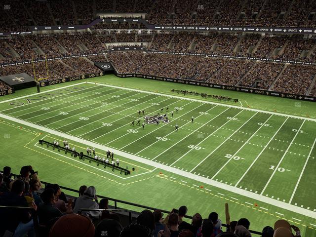 Caesars Superdome - Section 610 Seat View