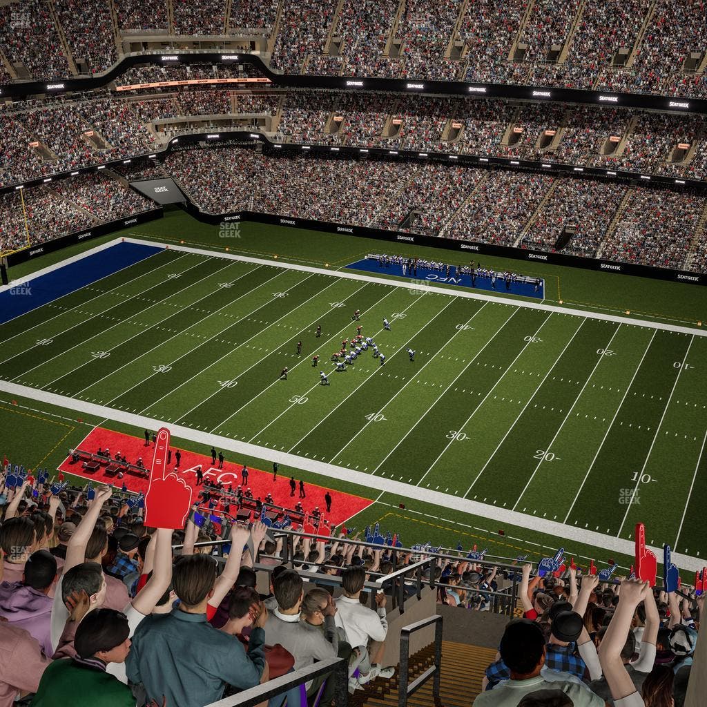 Caesars Superdome - Section 610 Seat View