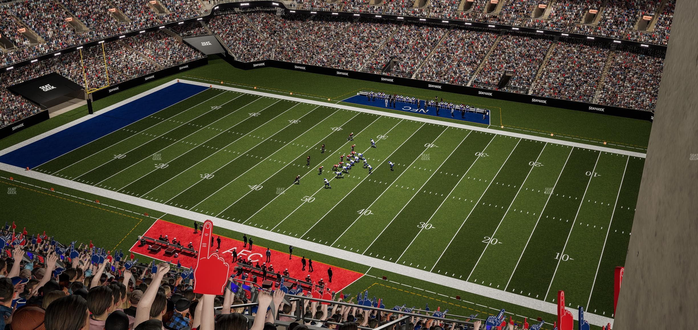 Caesars Superdome - Section 610 Seat View