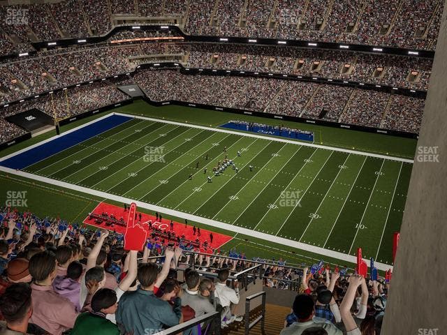 Caesars Superdome - Section 610 Seat View