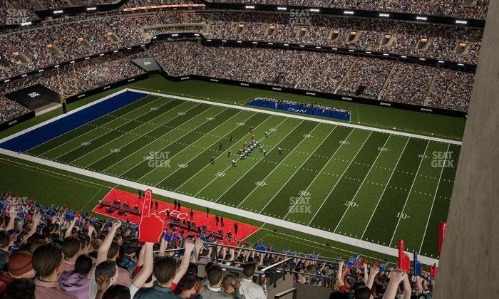 Caesars Superdome - Section 610 Seat View