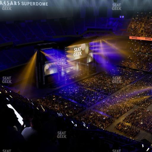 Caesars Superdome - Section 610 Seat View