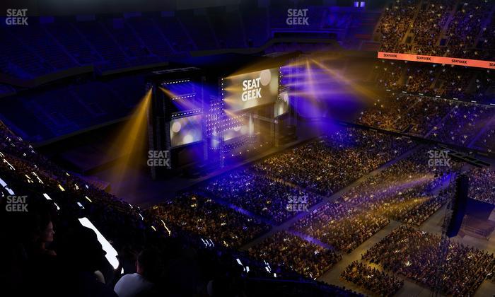 Caesars Superdome - Section 610 Seat View