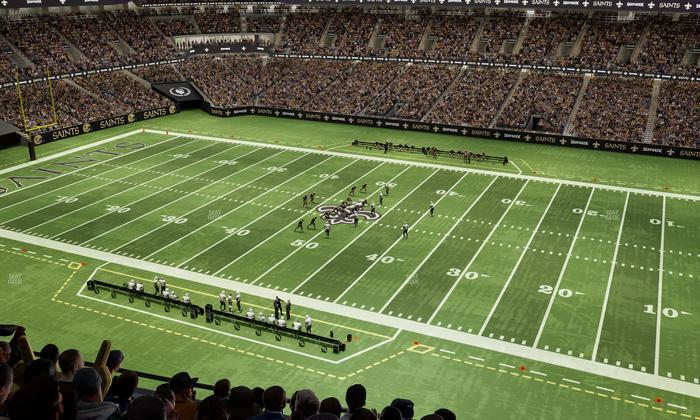 Caesars Superdome - Section 611 Seat View