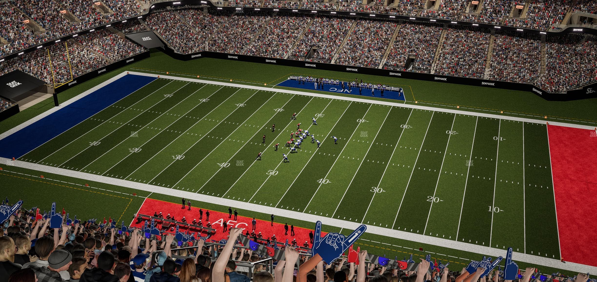 Caesars Superdome - Section 611 Seat View