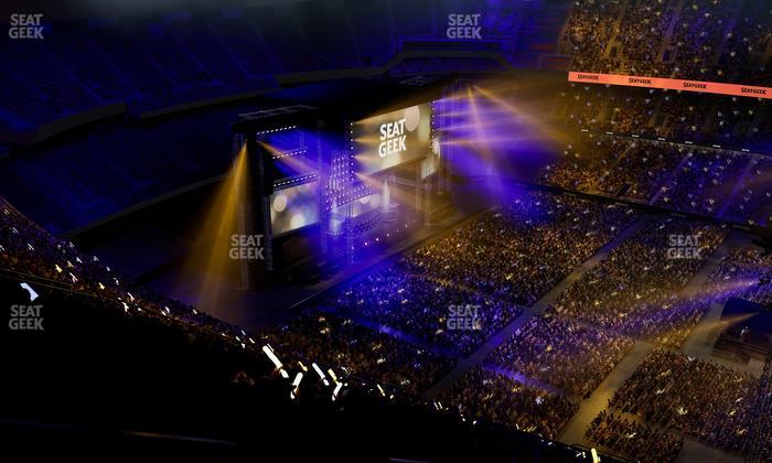 Caesars Superdome - Section 611 Seat View